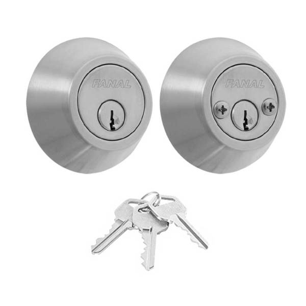 284024 Cerrojo llave/llave/llave tradicional acero inoxidable Annecy Fanal