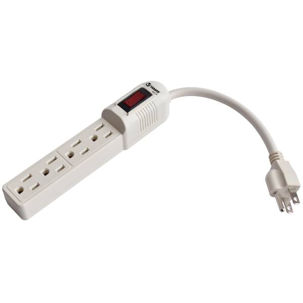 284053 Multicontacto con cable 20cm 04 contactos con indicador Vianti