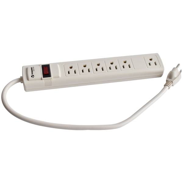 284055 Multicontacto con cable 50cm 06 contactos con indicador Vianti