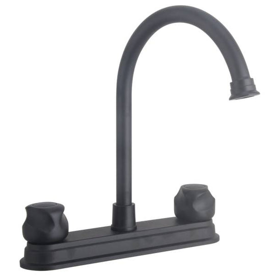 284121 Mezcladora fregadero laton tipo bar maneral standard negra Vianti