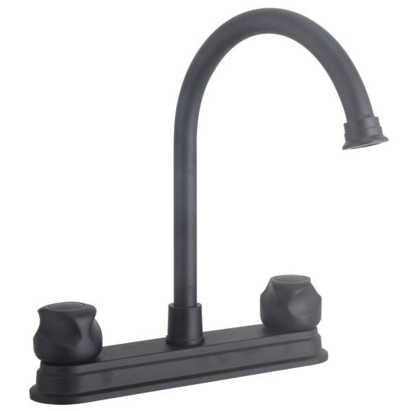 284121 Mezcladora fregadero laton tipo bar maneral standard negra Vianti