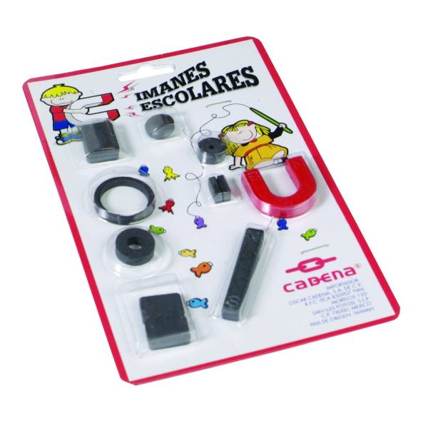 284405 Juego de imanes escolares con 9 pz Cadena