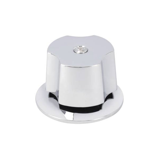 284420 Maneral grande con chapeton standard cromado con 2pz Dica