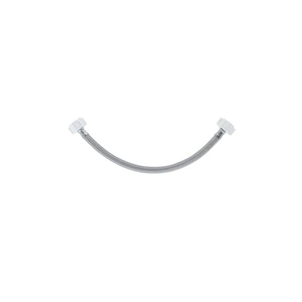 284421 Manguera para sanitario vinil gris 1/2" x 7/8" 035cm Dica