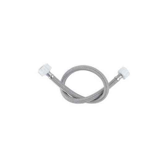 284423 Manguera para lavabo y fregadero vinil gris 1/2" x 1/2" 055cm Dica
