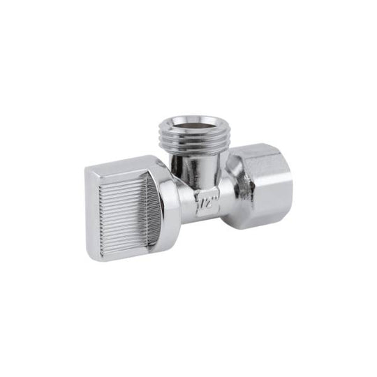 284430 Valvula control angular 1/2" x 1/2" laton 1/4 de vuelta Dica DICA