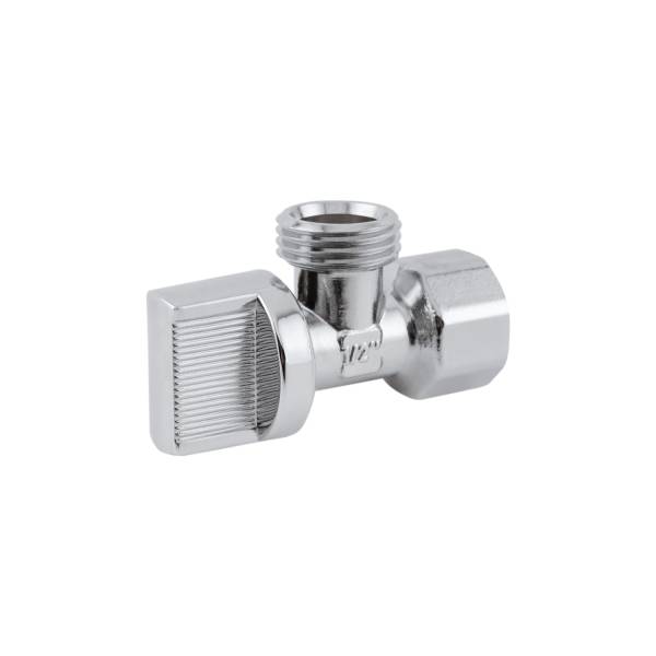 284430 Valvula control angular 1/2" x 1/2" laton 1/4 de vuelta Dica DICA