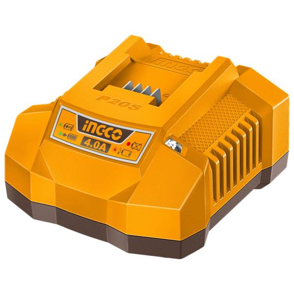 284654 Cargador de baterias rapido 20v 4A Ingco