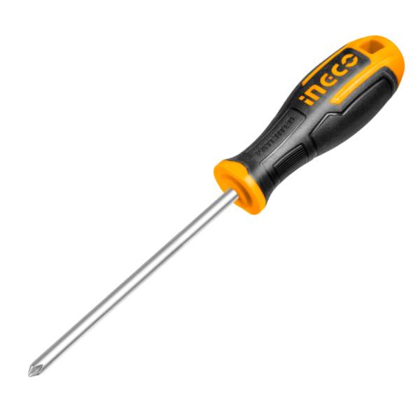 284660 Desarmador Phillips #0 1/8" x 3" mango con grip Super Ingco