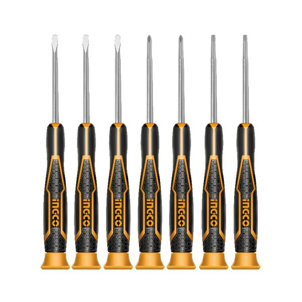 284699 Juego desarmadores para joyero 7 pzs Ingco