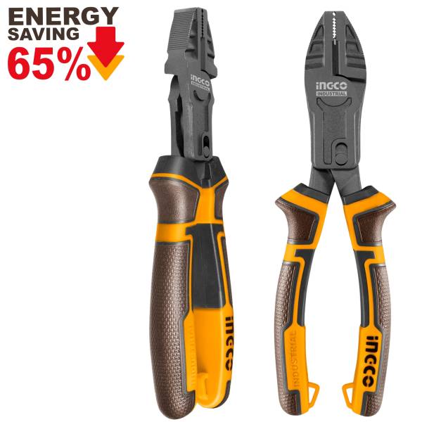 284722 Pinza para electricista 9.5" alta palanca Super Ingco