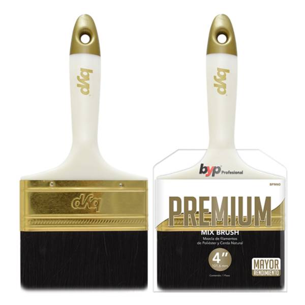 284846 Brocha premium 110mm 4" BYP