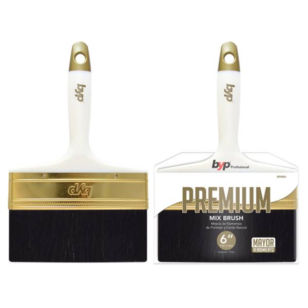 284848 Brocha premium 160mm 6" BYP