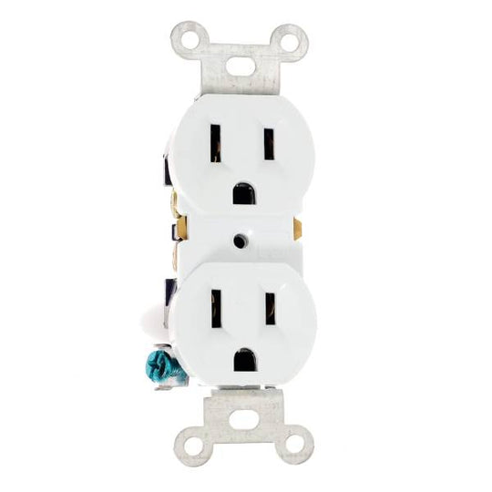 284890 Contacto duplex 2p+t blanco Americano Igoto