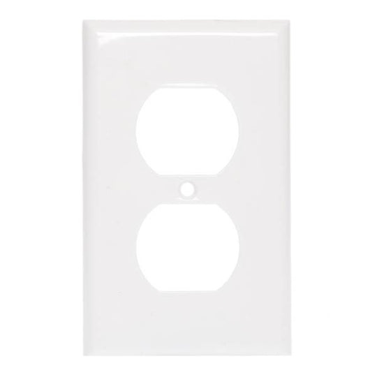 284892 Placa para contacto duplex blanco Americano Igoto
