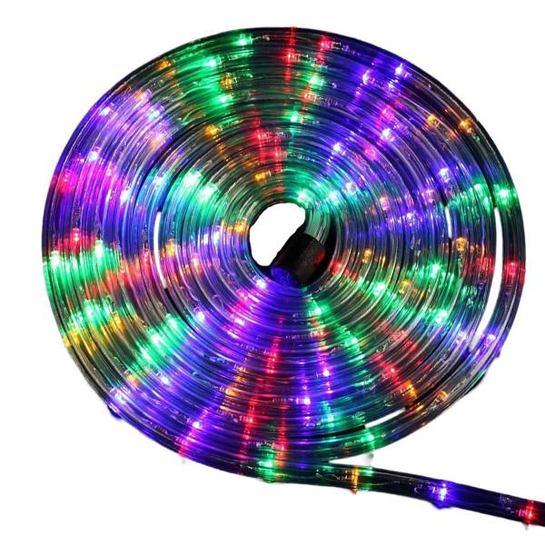 284904 Serie navideña en manguera 10 mt LED multicolor 8 funciones Vianti