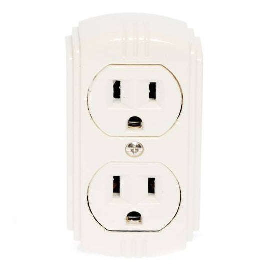 284934 Contacto duplex 2p+t marfil sobreponer Igoto