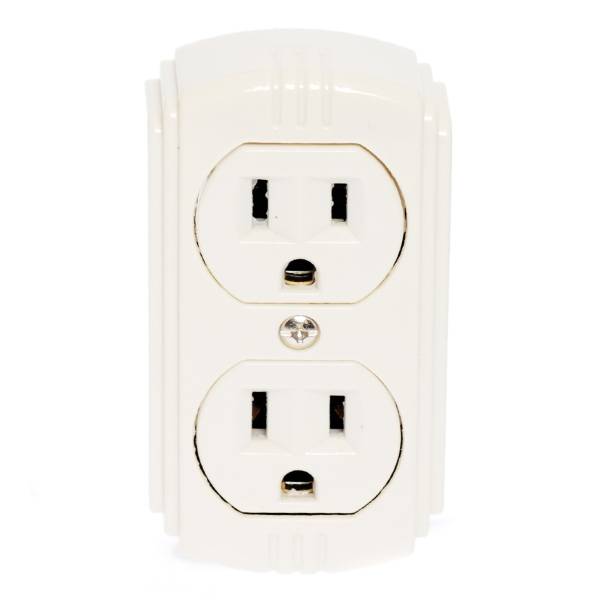 284934 Contacto duplex 2p+t marfil sobreponer Igoto