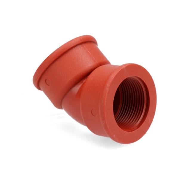 284939 Codo PPR roscado 45° 1/2" Polimex