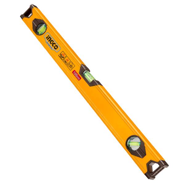 285324 Nivel clasico 3 gotas 39" aluminio Ingco