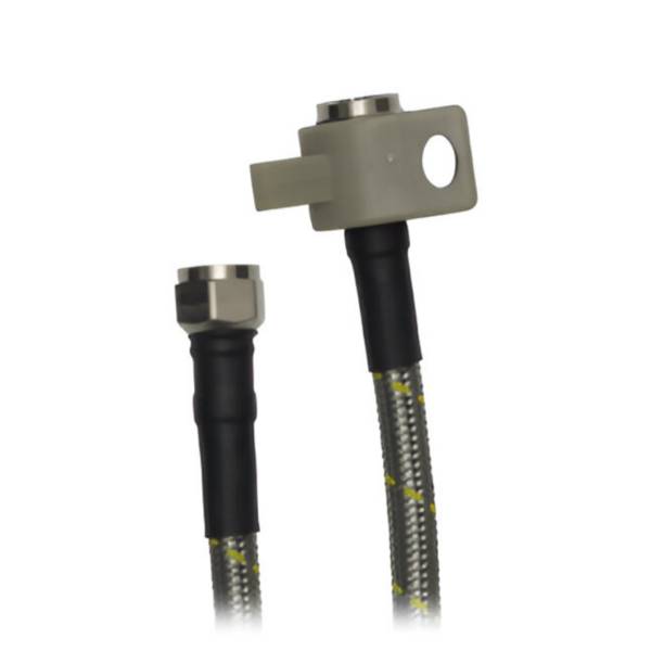 285339 Mang para gas de acero inoxidable 3/8" x 3/8" 145 cm llave ajustable Coflex