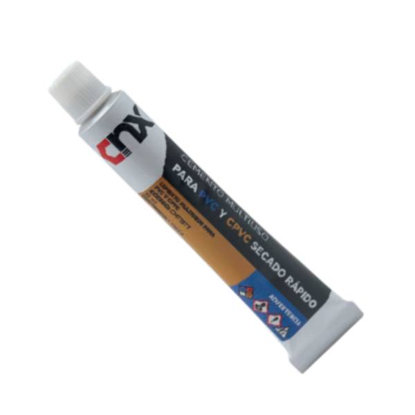 285640 Pegamento para PVC y CPVC 015ml en tubo con 10pz Cnx