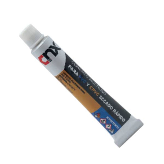 285640 Pegamento para PVC y CPVC 015ml en tubo con 10pz Cnx