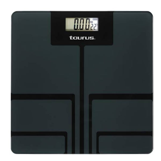 285796 Bascula digital para baño 27 x 27 cm 180kg Taurus
