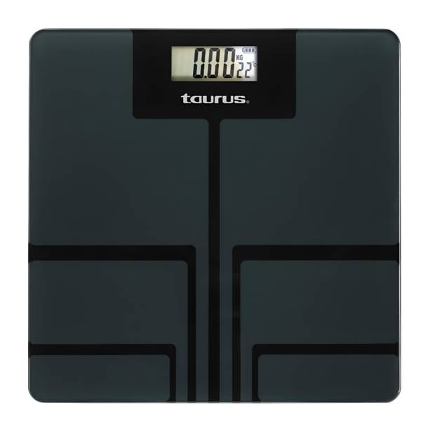 285796 Bascula digital para baño 27 x 27 cm 180kg Taurus