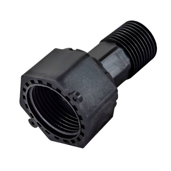285841 Niple medidor plastico 1/2" x 3/4" con empaque Vianti