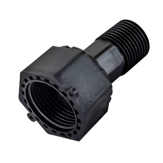 285841 Niple medidor plastico 1/2" x 3/4" con empaque Vianti