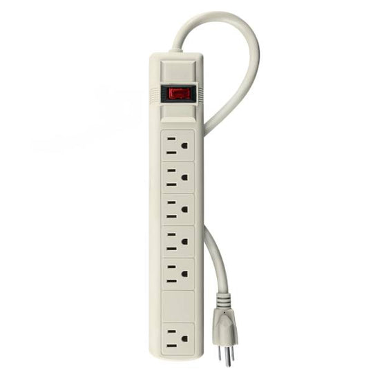 285938 Multicontacto con cable 75cm 06 contactos con indicador supresor 270j Vianti