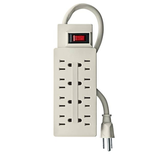 285939 Multicontacto con cable 75cm 08 contactos con indicador supresor 110j Vianti