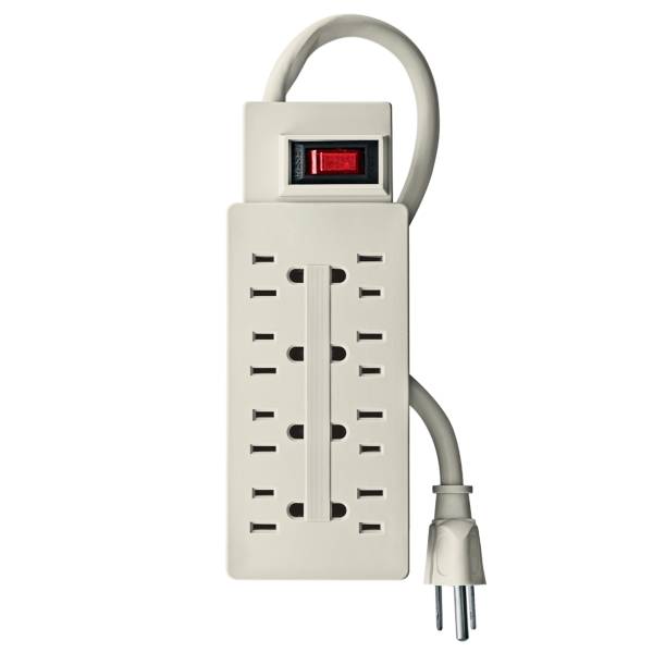 285939 Multicontacto con cable 75cm 08 contactos con indicador supresor 110j Vianti