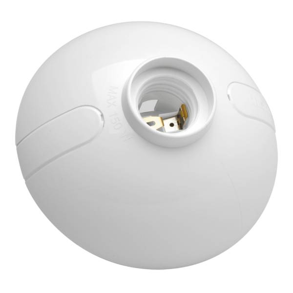 285944 Portalampara redonda plastica 4" 100w PORP4 Vianti