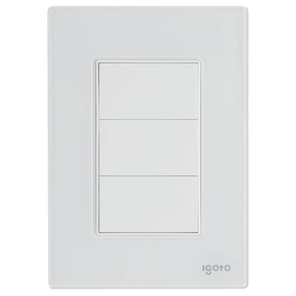 286245 Placa ciega blanco Cristal Igoto