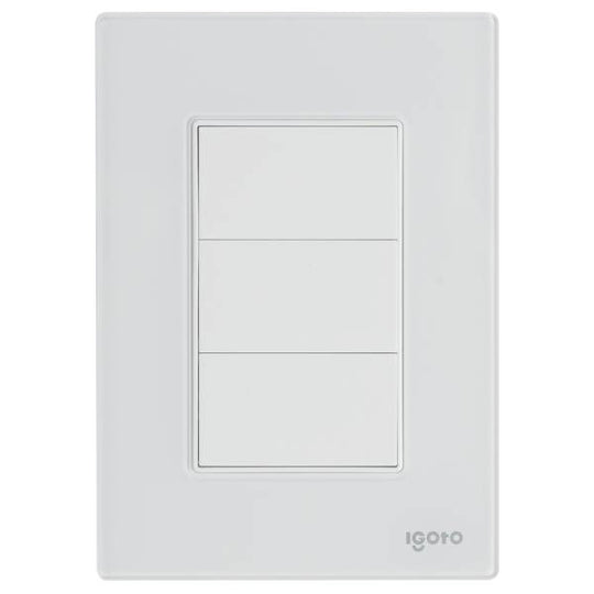 286245 Placa ciega blanco Cristal Igoto