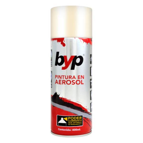 286327 Pintura en aerosol 400ml blanco ostion BYP