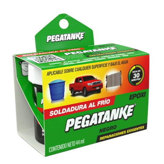 286388 Pegamento epox al frio 44ml negro Pegatanke