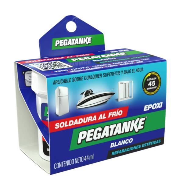 286389 Pegamento epox al frio 44ml blanco Pegatanke
