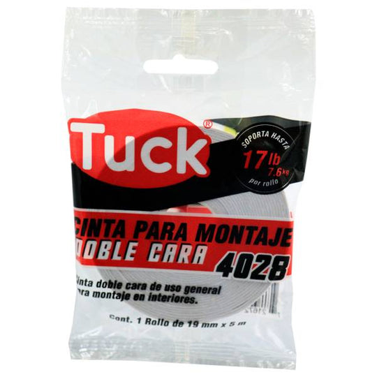 286813 Cinta de montaje 19mm x 05mts 4028 Tuk