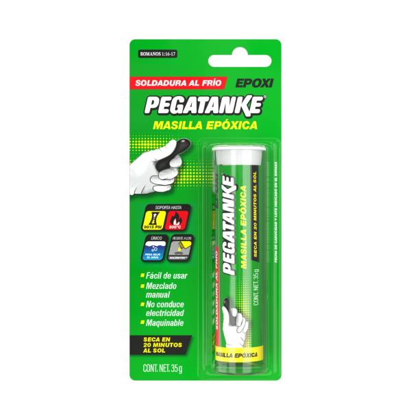 286820 Plastilina 35gr negro Pegatanke