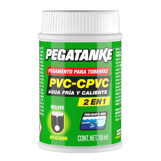 286822 Pegamento para PVC y CPVC 118ml 1/8 Pegatanke