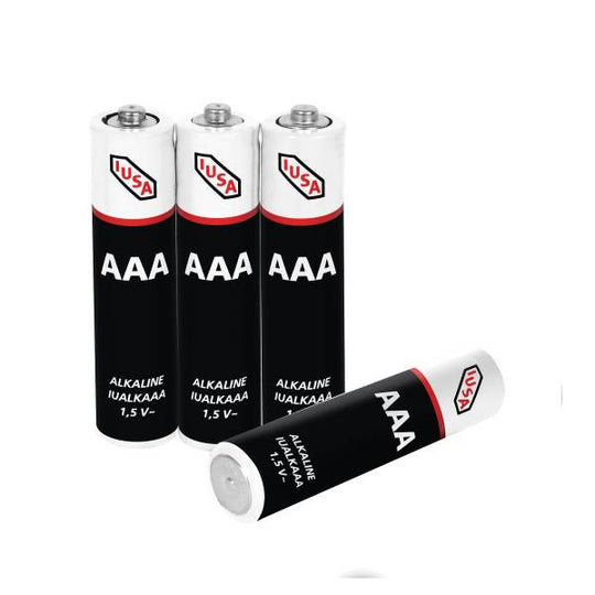 287191 Pila alcalina AAA blister con 4 pz Iusa