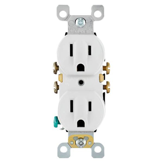 287357 Contacto duplex 2p+t blanco Leviton