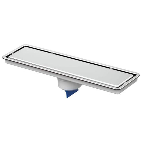 287366 Coladera alargada con rejilla acero inoxidable minimalista Fleximatic