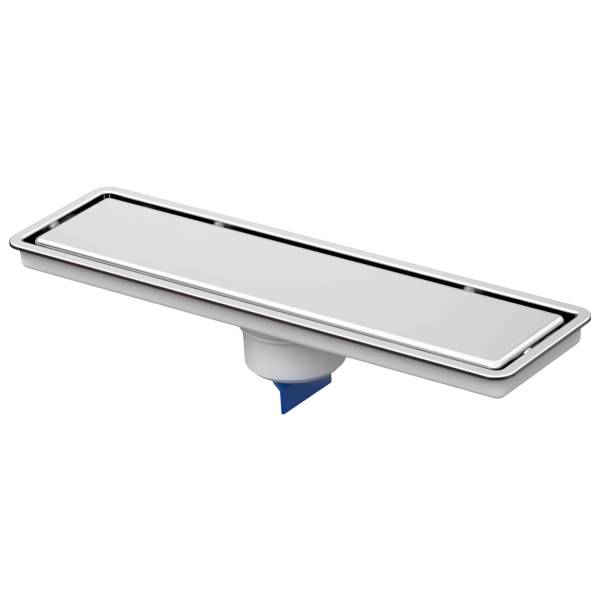 287366 Coladera alargada con rejilla acero inoxidable minimalista Fleximatic