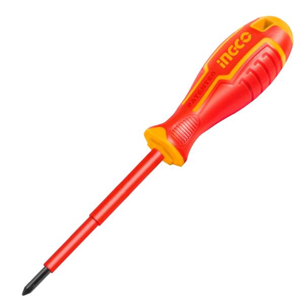 287553 Desarmador dielectrico Phillips 1/4" x 4" mango con grip Ingco