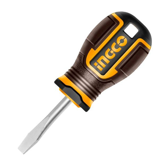 287559 Desarmador plano 1/4" x 1-1/2" mango con grip Super Ingco