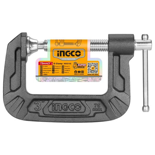 287592 Prensa nodular para carpintero tipo C 3" Ingco